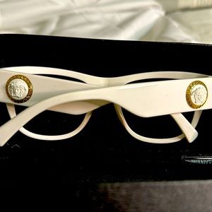 White Versace sunglasses